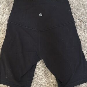 lululemon athletica Women's Black Bike Shorts